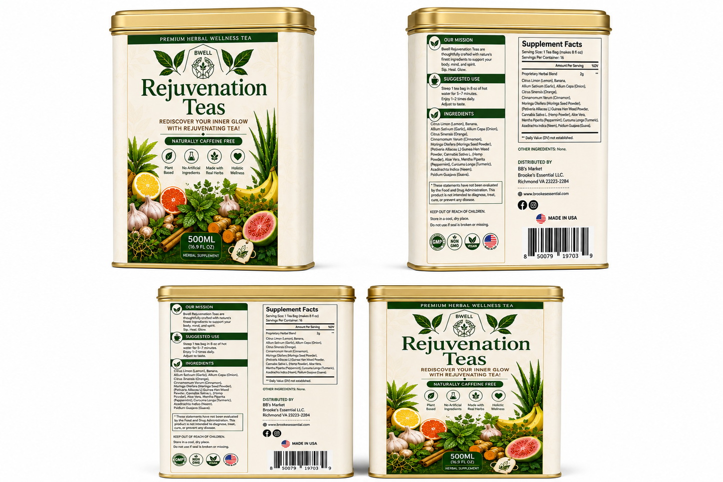 Bwell Rejuvenation Immunity Boost Tea