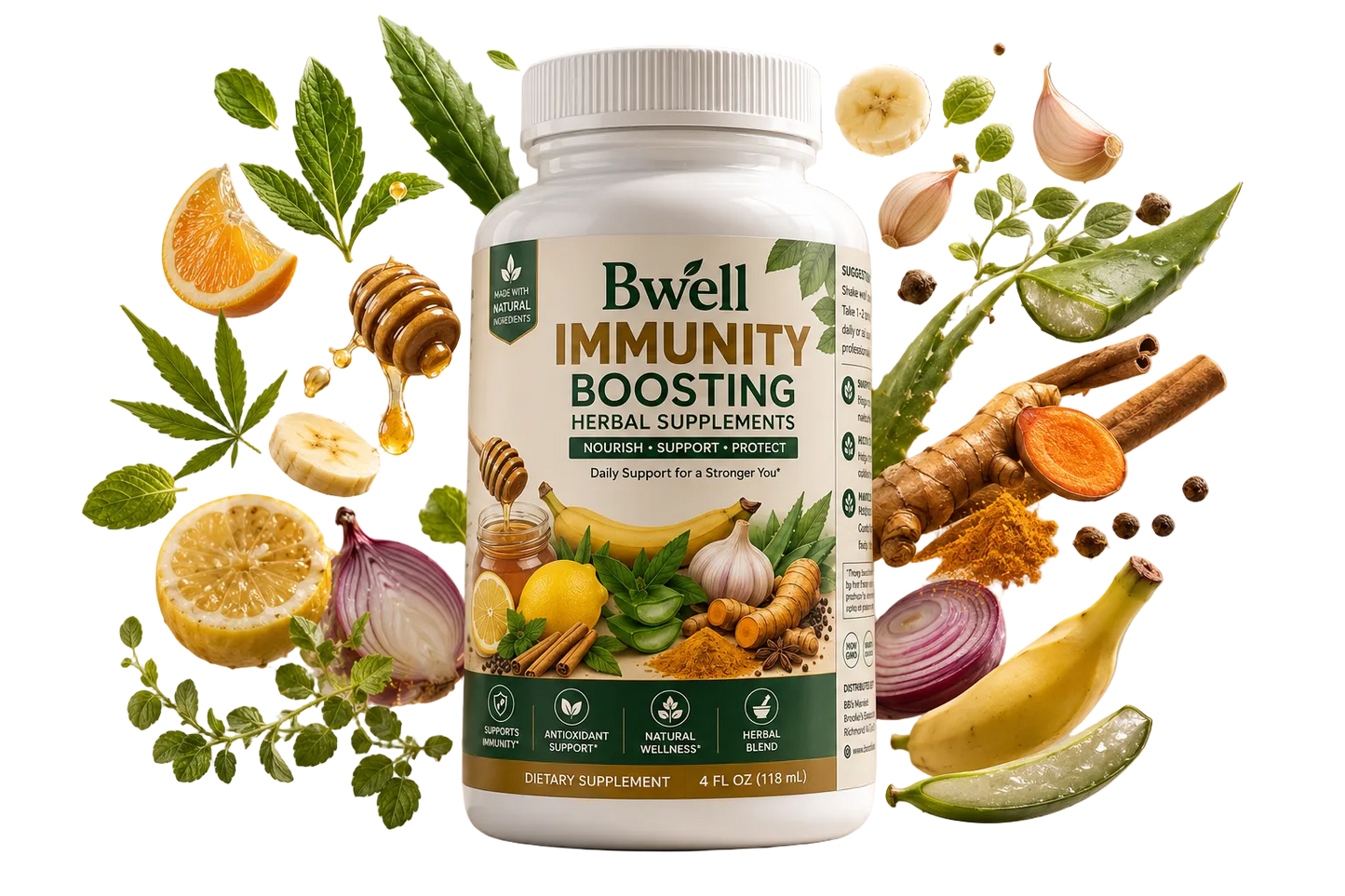 Bwell Immunity Boosting Herbal Supplements