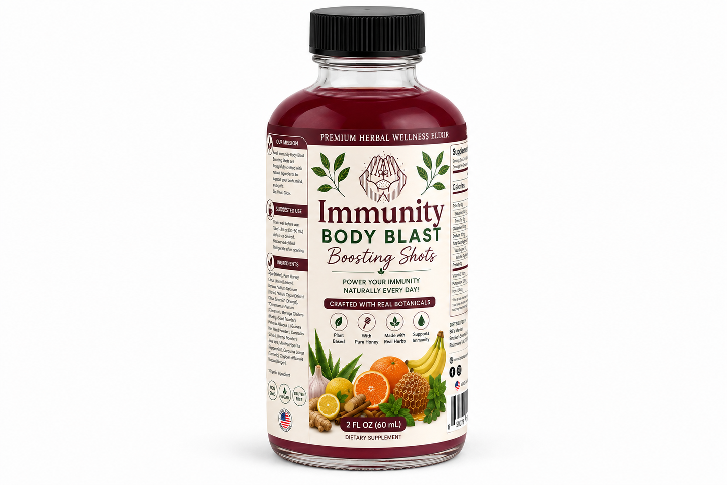 Bwell Immunity Body Blast Boosting Shots